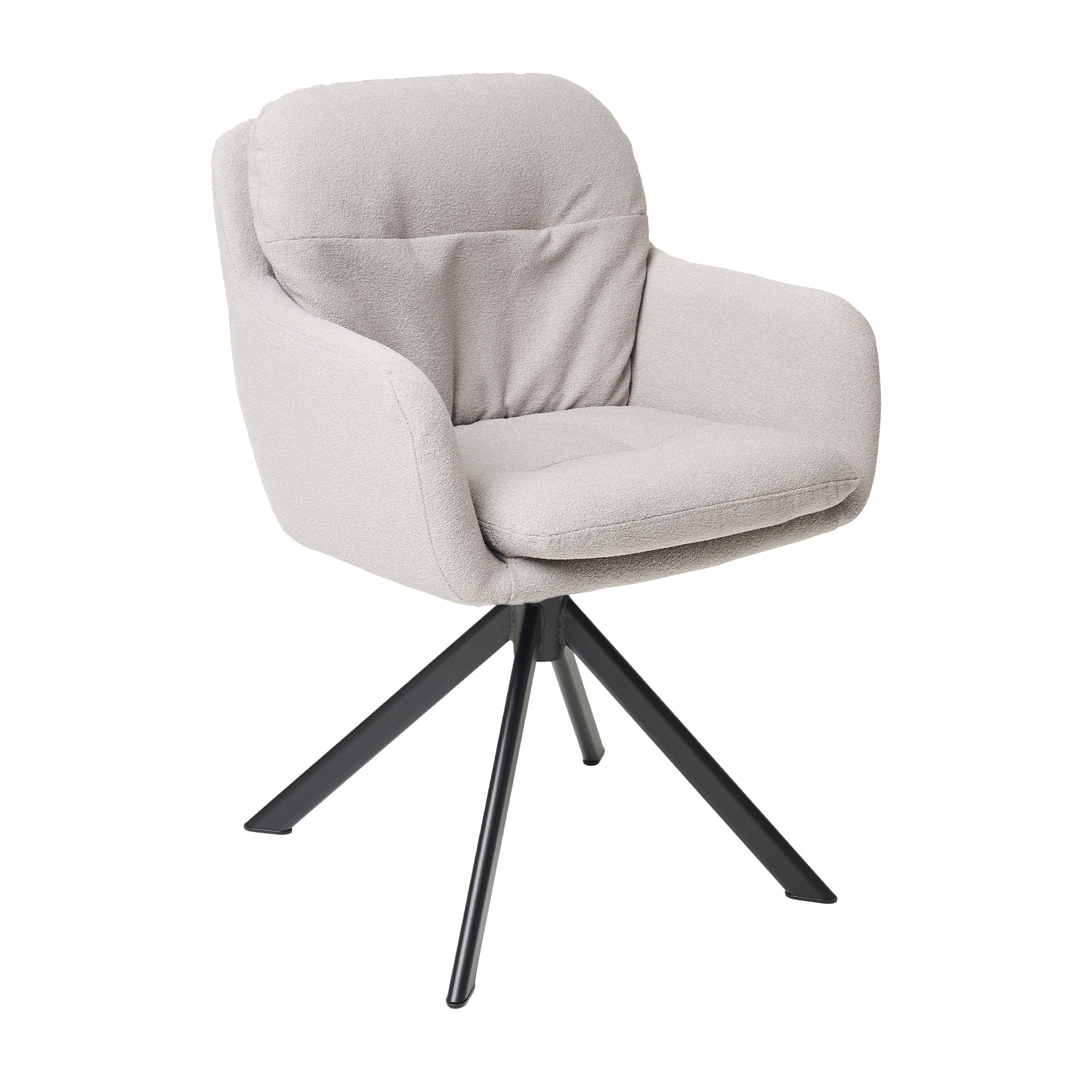 Sassari spisebordsstol i stof